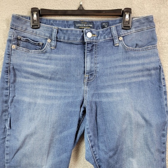 Lucky Brand Jeans Womens 14/32 Blue Lolita‎ Super Skinny Stretch - Picture 2 of 15